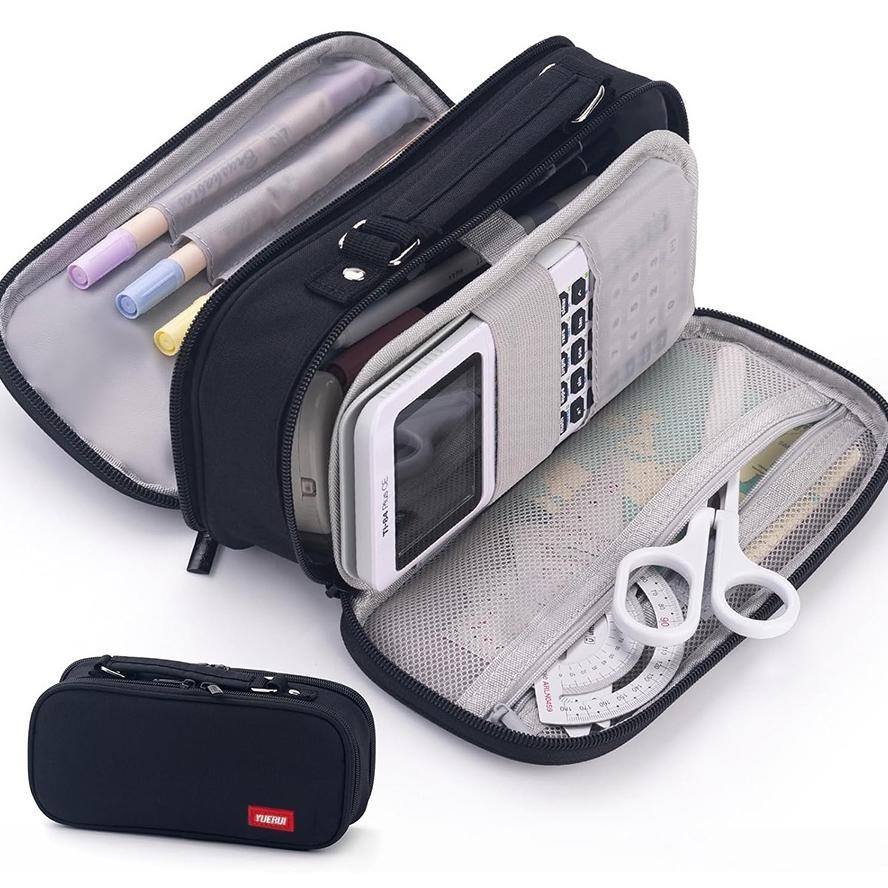 

[Kecil [Dotding] Berlapis Lapis Tempat Pensil Pen Bag Organizer Tas Serbaguna Tahan Lama Cocok Untuk Kantor Sekolah H333 Ew-98