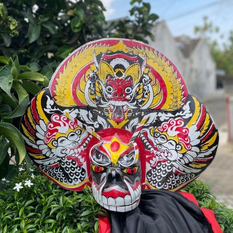 Bf888S Kvt@24 Mainan Anak Tk-Sd Barongan Anak Spon Devil Macan Jumbo Termewah Real Pict Terlerenbaro