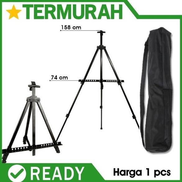 

Fue-K5X20 Stand Lukis Standar Holder Papan Kanvas Tripod Easel Melukis Standing -79