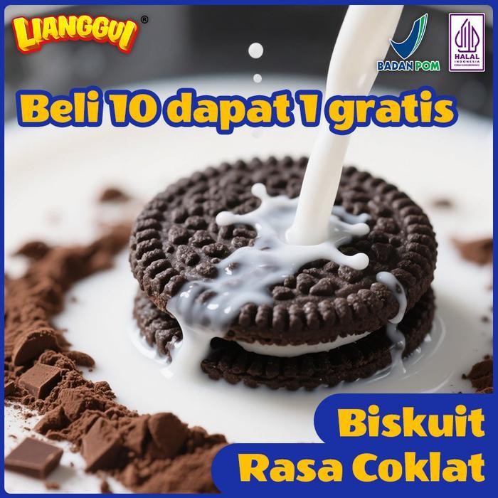 

Exclusive Lianggui Food Classic Milk Cookie300G/1 B0X | Beli 10 Gratis 1 Biskuit Cemilan Sore Cemilan Yang Mengenyangkan Biscuits, Cookies