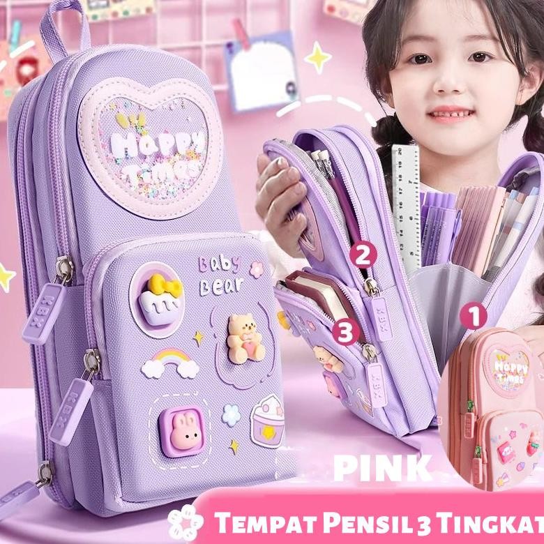 

Promo..!!! Tempat Pensil Kotak 3D Anak Lucu Besar / Kotak Pensil / Tempat Pensil Berkapasitas Besar-Hadiah Musim Sekolah Dgh-43