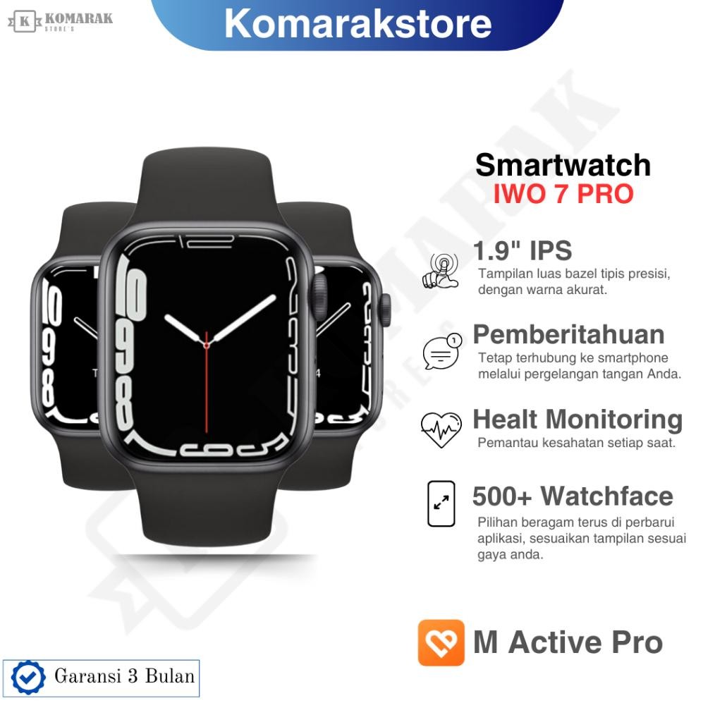 READY STOK Smartwatch IWO 7 PRO NEW Komarakstore Siap kirim