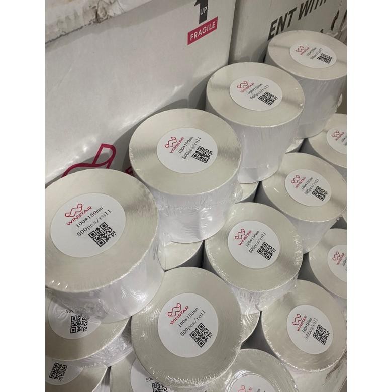 

Viral Kertas Thermal Sticker/Label Sticker Thermal 100 X 150 Mm Barcode Uk A6 Murah Ty69
