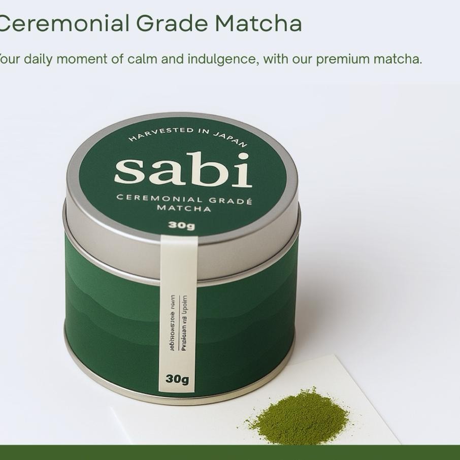 

Matcha Sabi Ceremonial Training Matcha Yasa 30G Yabukita From Uji Kyoto