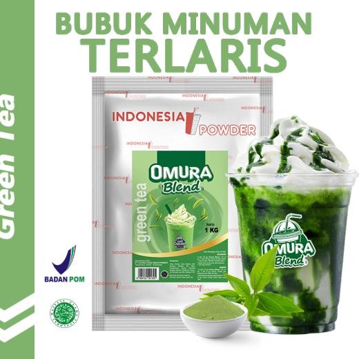 

Omura Blend Bubuk Minuman Rasa Green Tea Matcha Powder Drink 1 Kg Omura Powder
