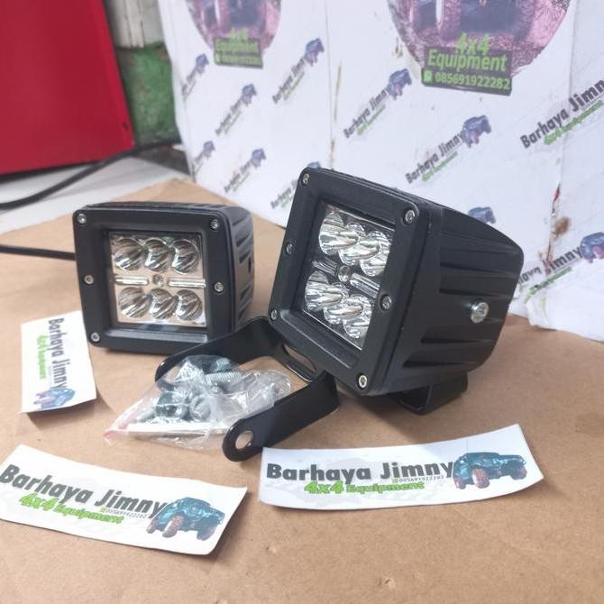 LAMPU TEMBAK LED KATANA JIMNY SOROT MODEL RUBICON 6 TITIK New