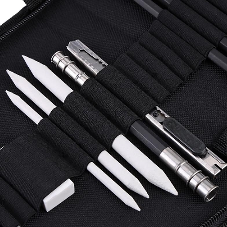 

Viral Carat 35Pcs/Set Sketch Pencil Pisau Penghapus Dan Pensil Gambar Untuk Keperluan Sekolah Pencil Drawing Set An-140