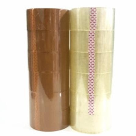 

Sale (1Slop= 6Pc) Lakban 100 Yard 2 Inch Isolasi Bening Coklat Uk-80