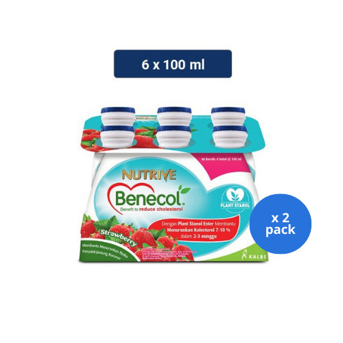 

Nutrive Benecol Strawberry 6s @ 100ml x 2 pack