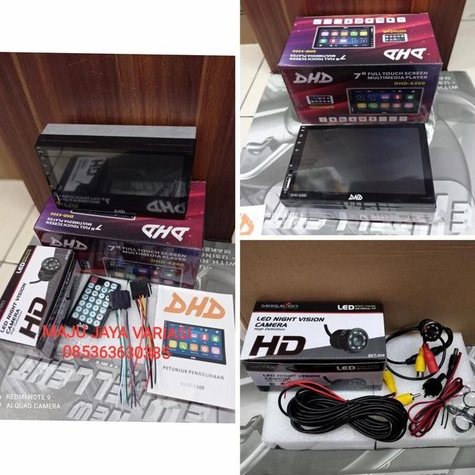 TV MOBIL HEADUNIT DOUBLEDIN UNIVERSAL MP5 DHD-4300 -HEADUNIT+KAMERA ORIGINAL DAN TERPERCAYA
