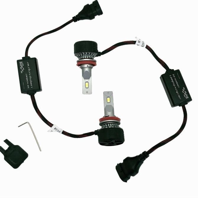Led Autovision H11 H7 50W 5700K Carbon Sr, Led H11 H7 Original