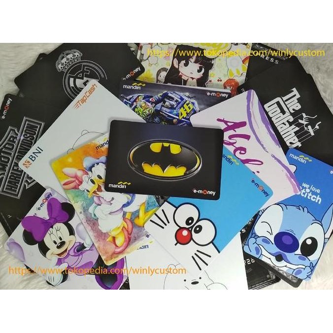 DI15 >> E-Money Emoney Etoll ID CARD BNI Tapcash NEW BUMN Pegawai - 2 SISI