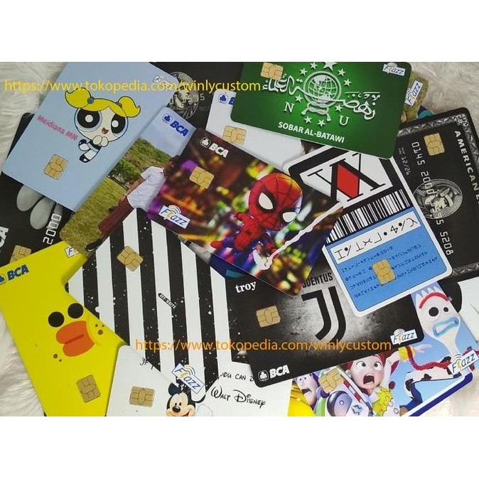 DF333>> E-Money Etoll ID CARD TELKOM MANDIRI EMONEY NEW BUMN - 2 SISI