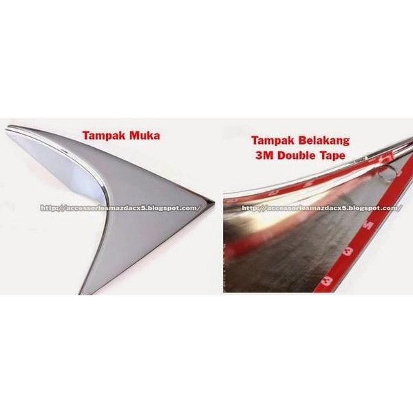 DB34>> Tail Garnish Crome Mazda CX5