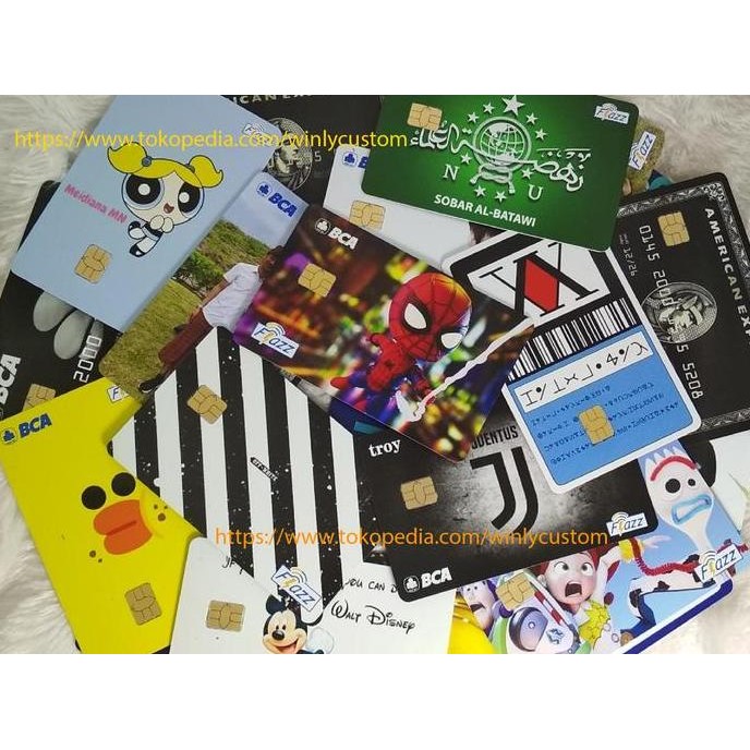 DS107 >> E-Money Emoney Etoll ID CARD PLN BRIZZI NEW BUMN BRI - 2 SISI