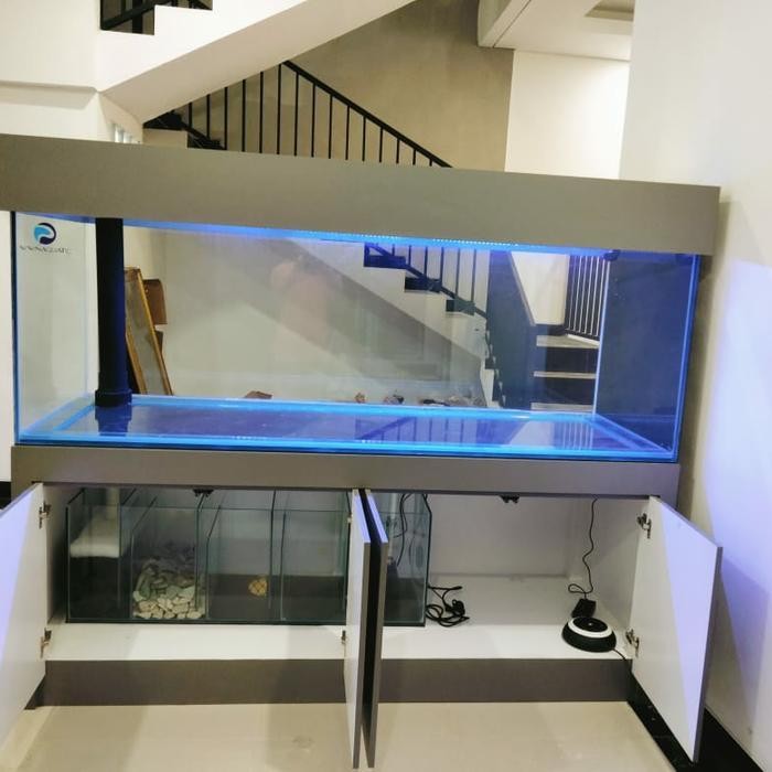RA aquarium cabinet set 200cm Paket Lengkap