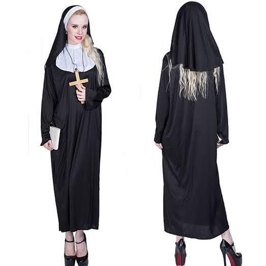CR - Kostum Valak / Kostum Halloween The Nun Clothes TERLARIS