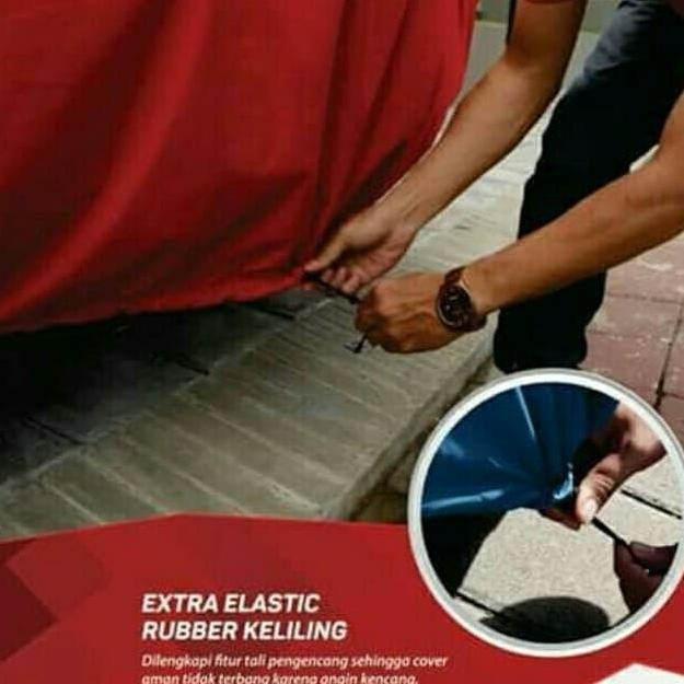 Toyota Agya 2016 Body Cover Variasi/ Sarung Mobil Agya TRD Premium Original