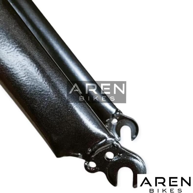 Special Fork Sepeda Fixie 700 C 700C Garpu Standar Dan Oversize Os 22.2 25.4 28.6 Hitam Putih Merah 