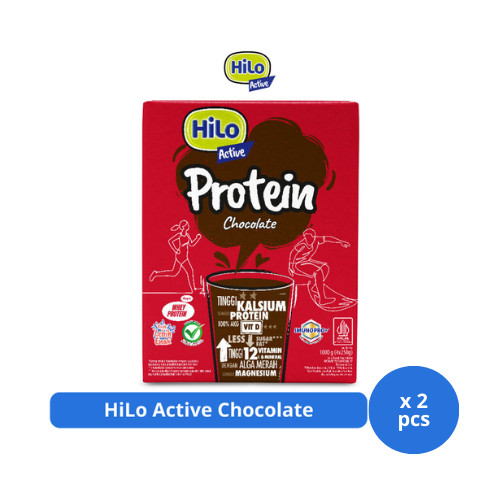 

HiLo Active Protein Chocolate 1000gr x 2 pcs