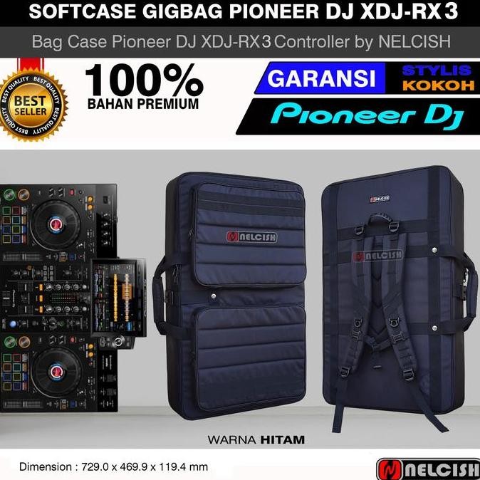 Tas Softcase Gigbag Pioneer Dj XDJ RX3 Controller Bag Case DJ NELCISH