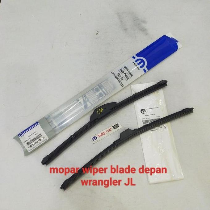 TERLARIS - Mopar Karet Wiper Blade Depan Jeep Wrangler JL
