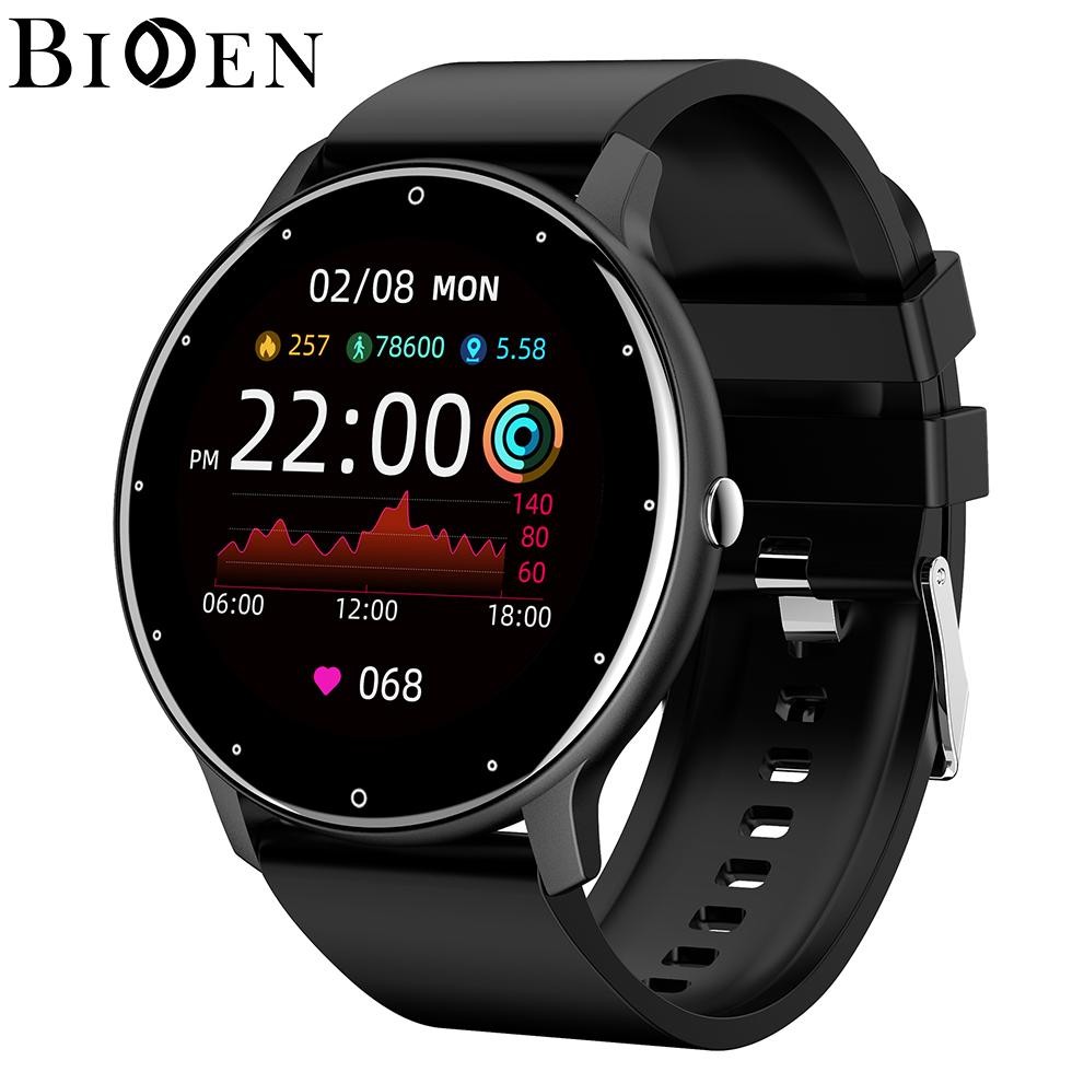 TERLARIS BIDEN SmartWatch ZL02D | Fitness Trackers | Bluetooth Call | Pedometer | Music | Heart Rate