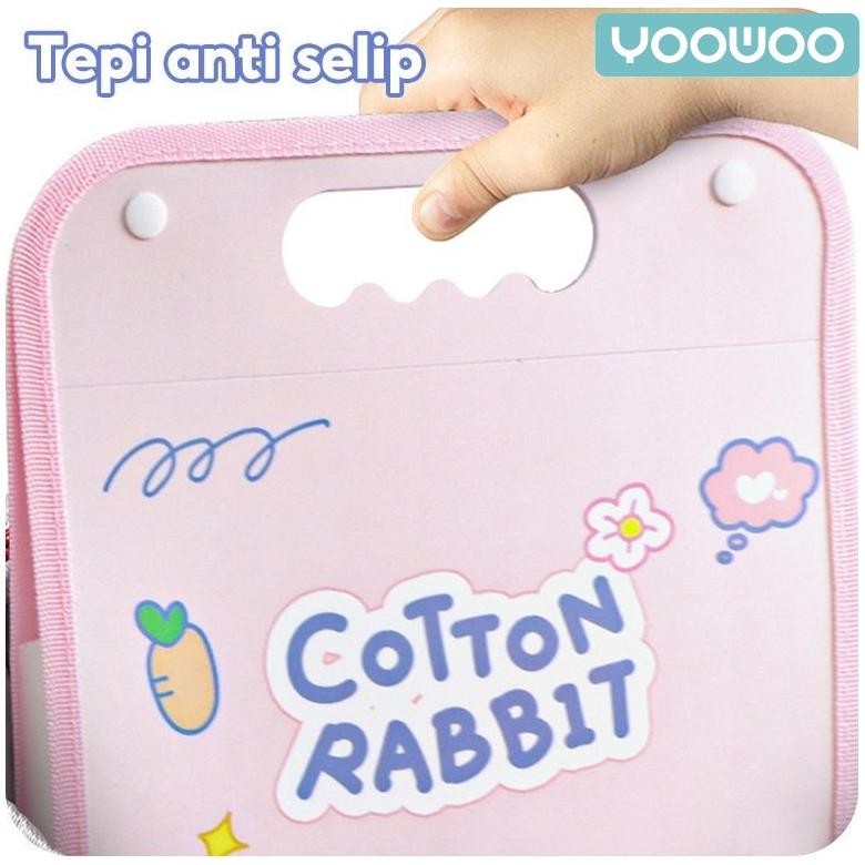 

Promo Yoowoo File Organizer / Penyimpanan Berkas / Folder Portable / Tempat Kertas Ujian A-110