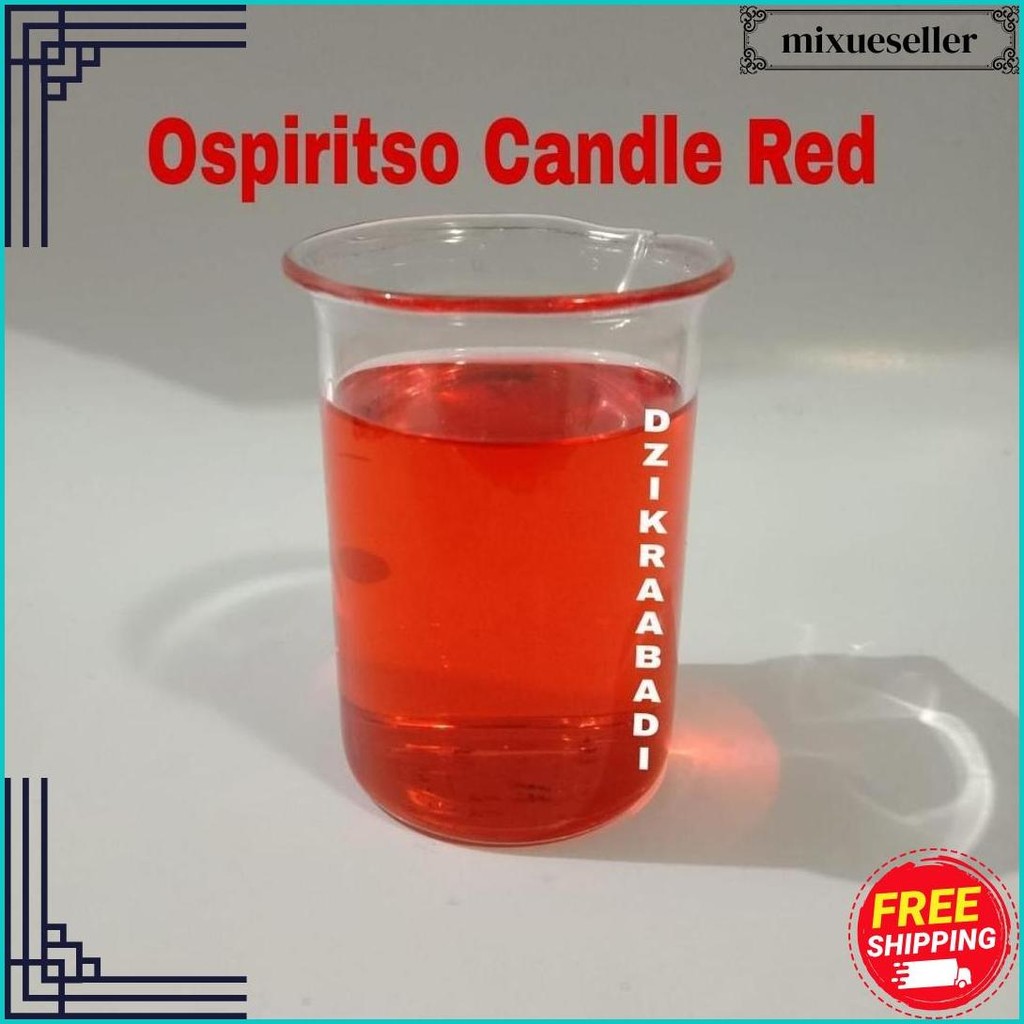 

Pewarna Minyak Merah Ospiritso Candle Red 1615 25 Gr Original Produk