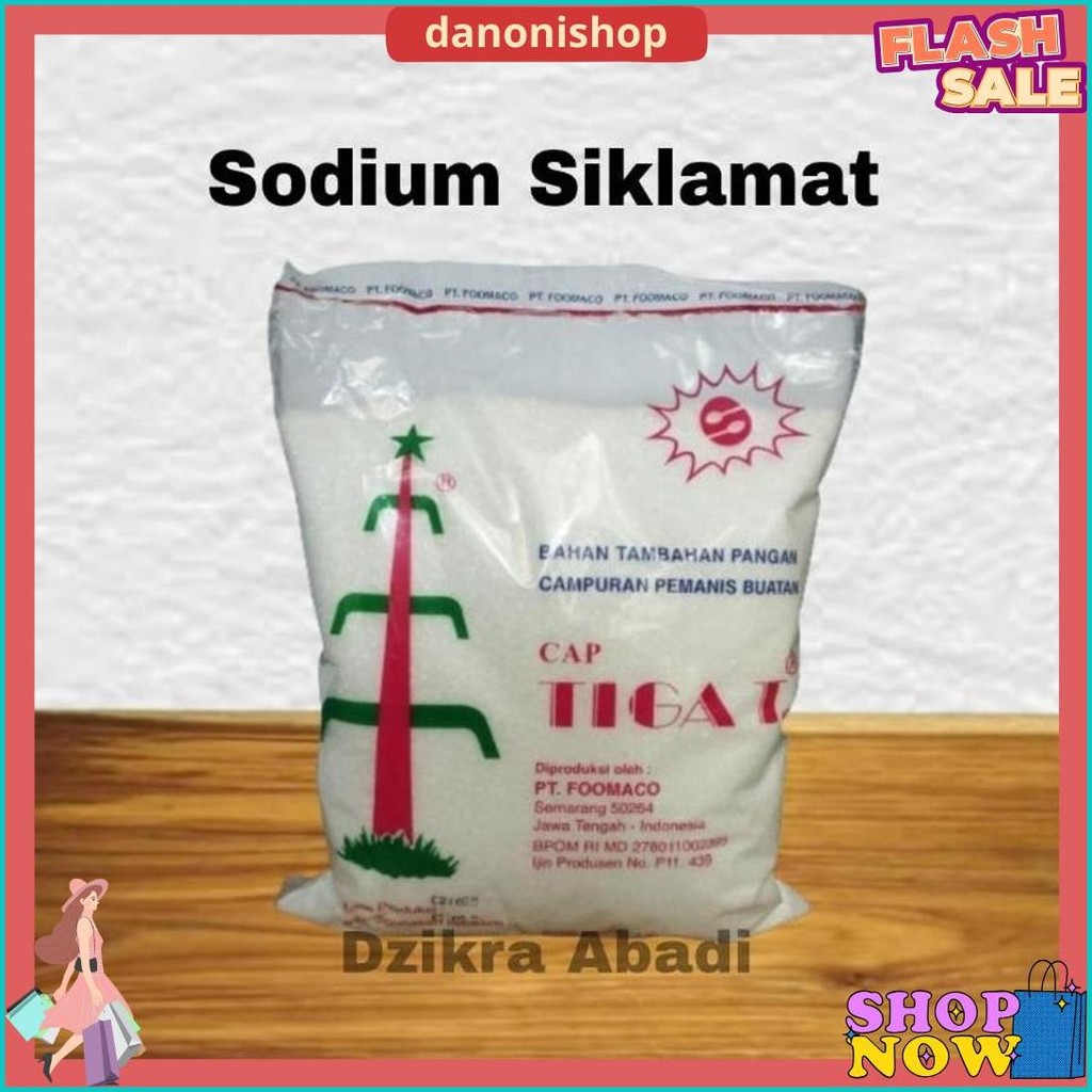 

Sodium Siklamat Natrium Siklamat Pemanis Buatan Tiga T 1 Kg Termurah Banget