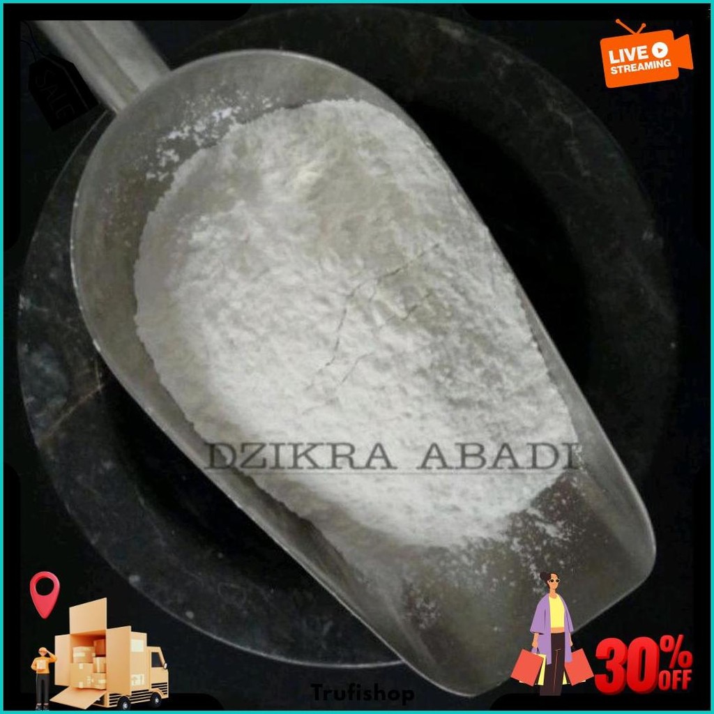 

Titanium Dioxide Titan Pemutih Makanan Bubuk 100.Gr Original Produk