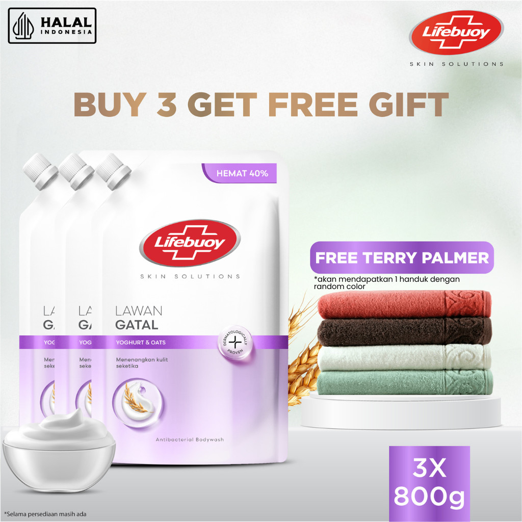 Buy 3 Lifebuoy Yoghurt 800g FREE Terry Palmer