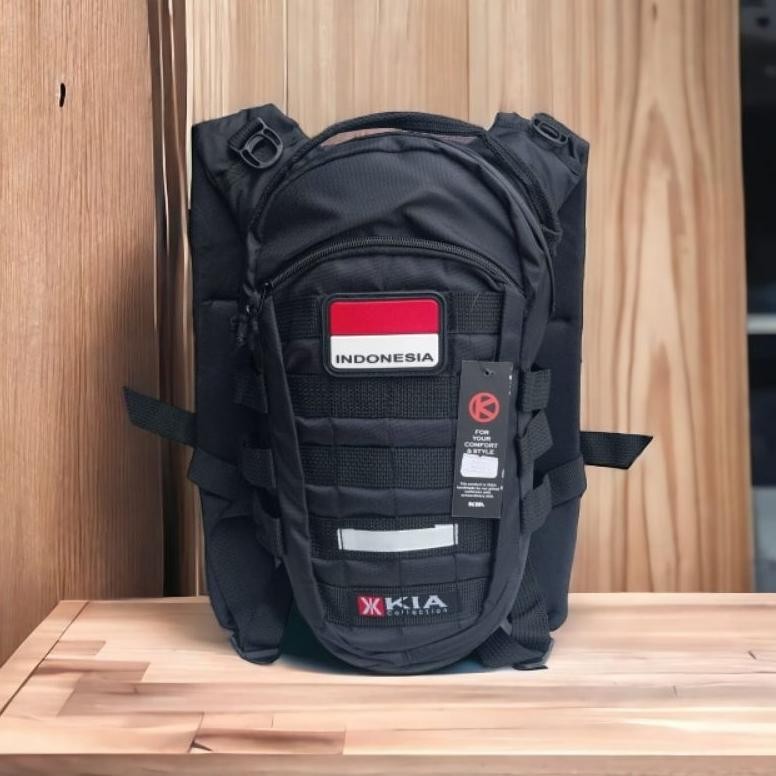 Daypack Tas Trail Adventure Army Tactical Multifungsi Tas Ransel motocross Punggung Gendong Sepeda H