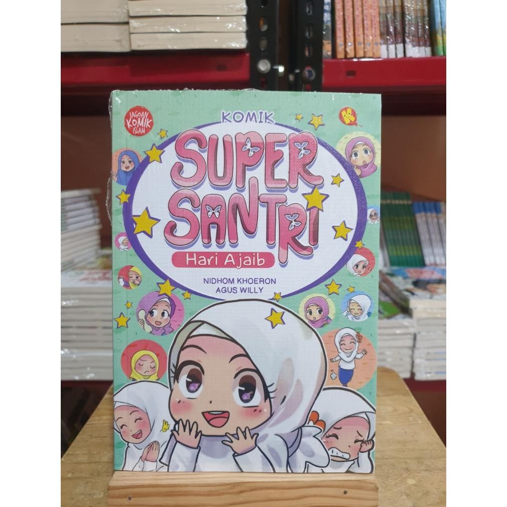 Komik Super Santri : Hari Ajaib | Soft Cover | Komik Anak Islami | Al-Kautsar MURAH