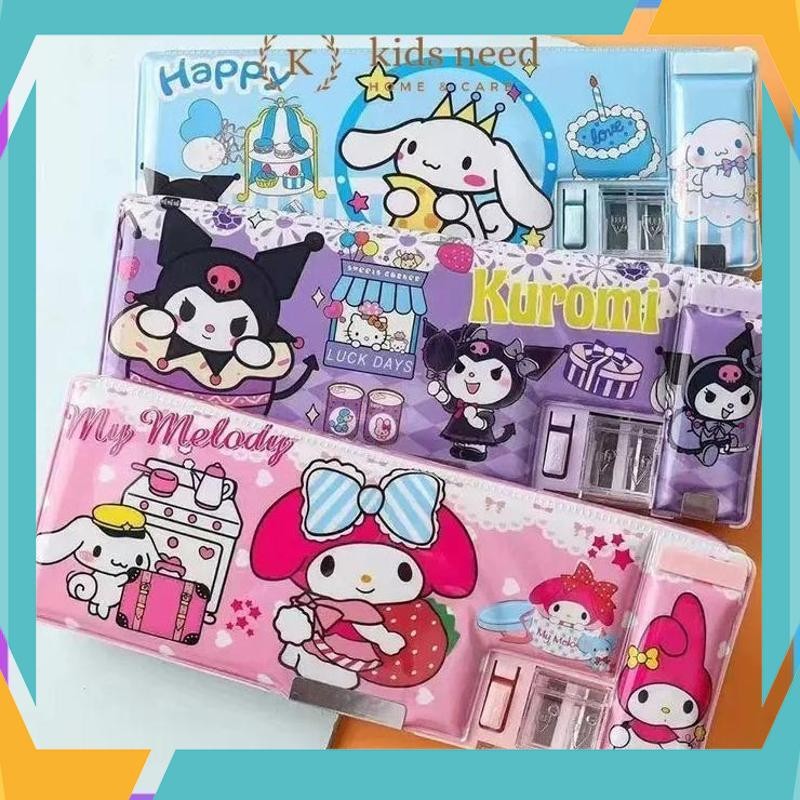 

Terbaik KOTAK PENSIL 2 sisi MAGNET + SERUTAN / TEMPAT PENSIL PANJANG KARAKTER LUCU / PENCIL CASE SANRIO MELODY KUROMI VWK-82