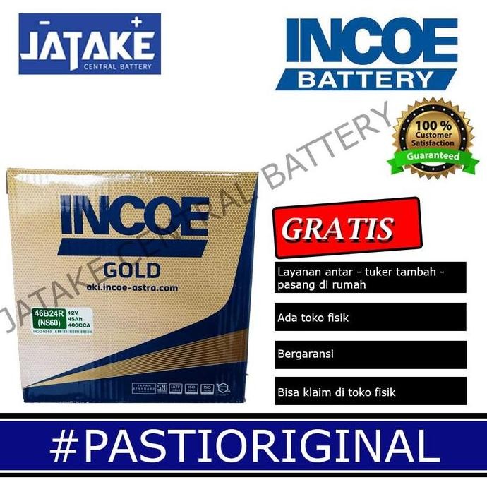 PROMO DISKON - Aki basah Ns60 / Ns 60 INCOE Gold di tangerang