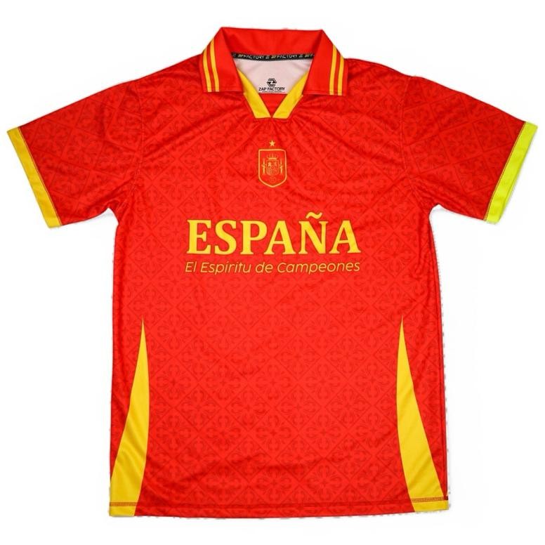 JERSEY VINTAGE / JERSEY RETRO / JERSEY SEPAK BOLA / JERSEY FUTSAL / FOOTBALL - ESPANA SPANYOL