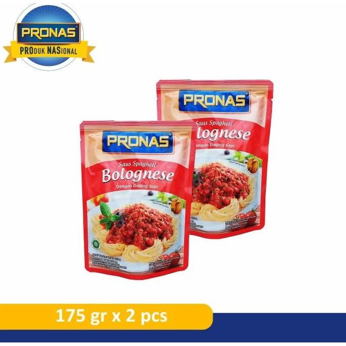 

PRONAS Saus Bolognais dengan Daging Sapi 175 g bundling 2 pcs