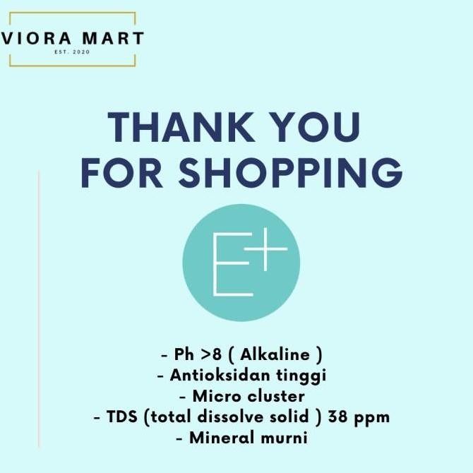 Air Mineral Eternal Plus (E Plus) Alkaline water 500 ml