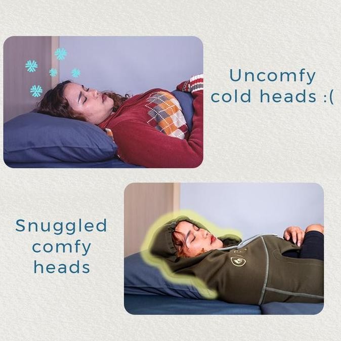 Cocoon Blanket - Premium Hooded Adult Swaddles/Bedong Dewasa