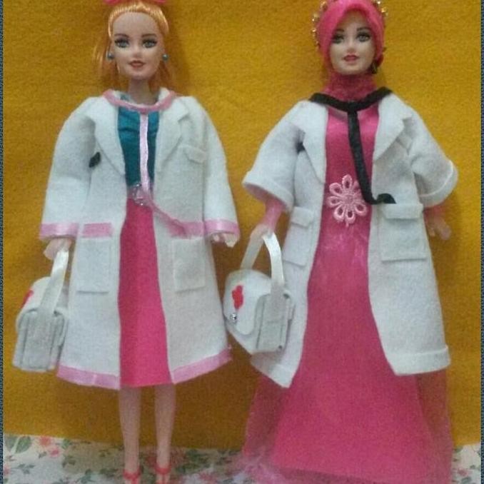 Boneka Dokter/Barbie Dokter/Boneka Barbie Dokter/Barbie Hijab