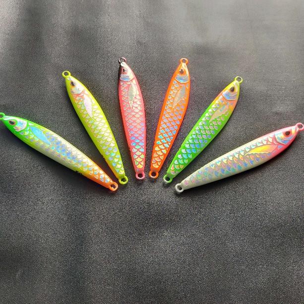 Bisa Cod Metal Jig  Full Gid 80 Gram / 100 Gram At43