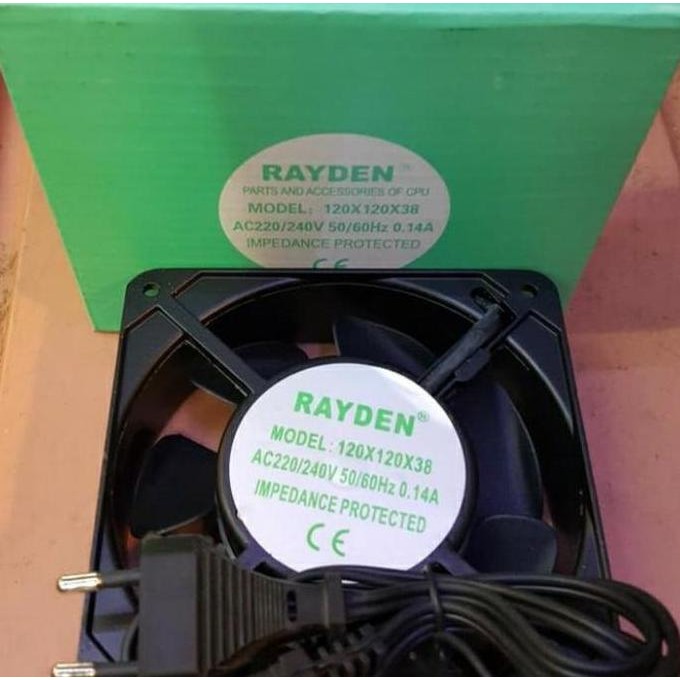 Fan Cooler / Kipas Pendingin RAYDEN 120x120x38 PREMIUM
