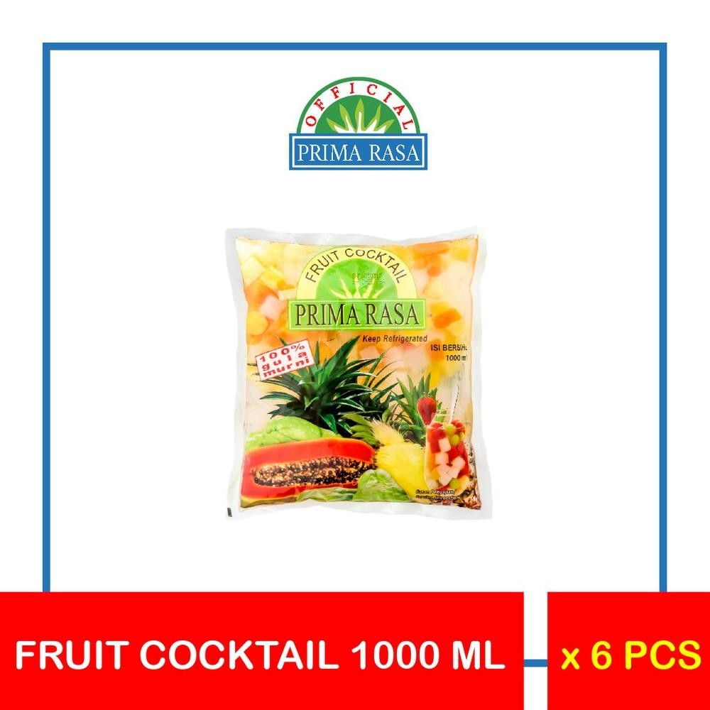

TERLARIS PRIMA RASA Fruit Cocktail 1000 ml - 6 pcs Siap kirim