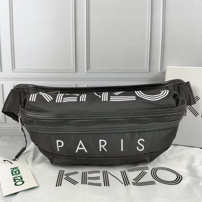 WAISTBAG BUMBAG PRIA BRANDED TAS PINGGANG IMPORT KZ LA