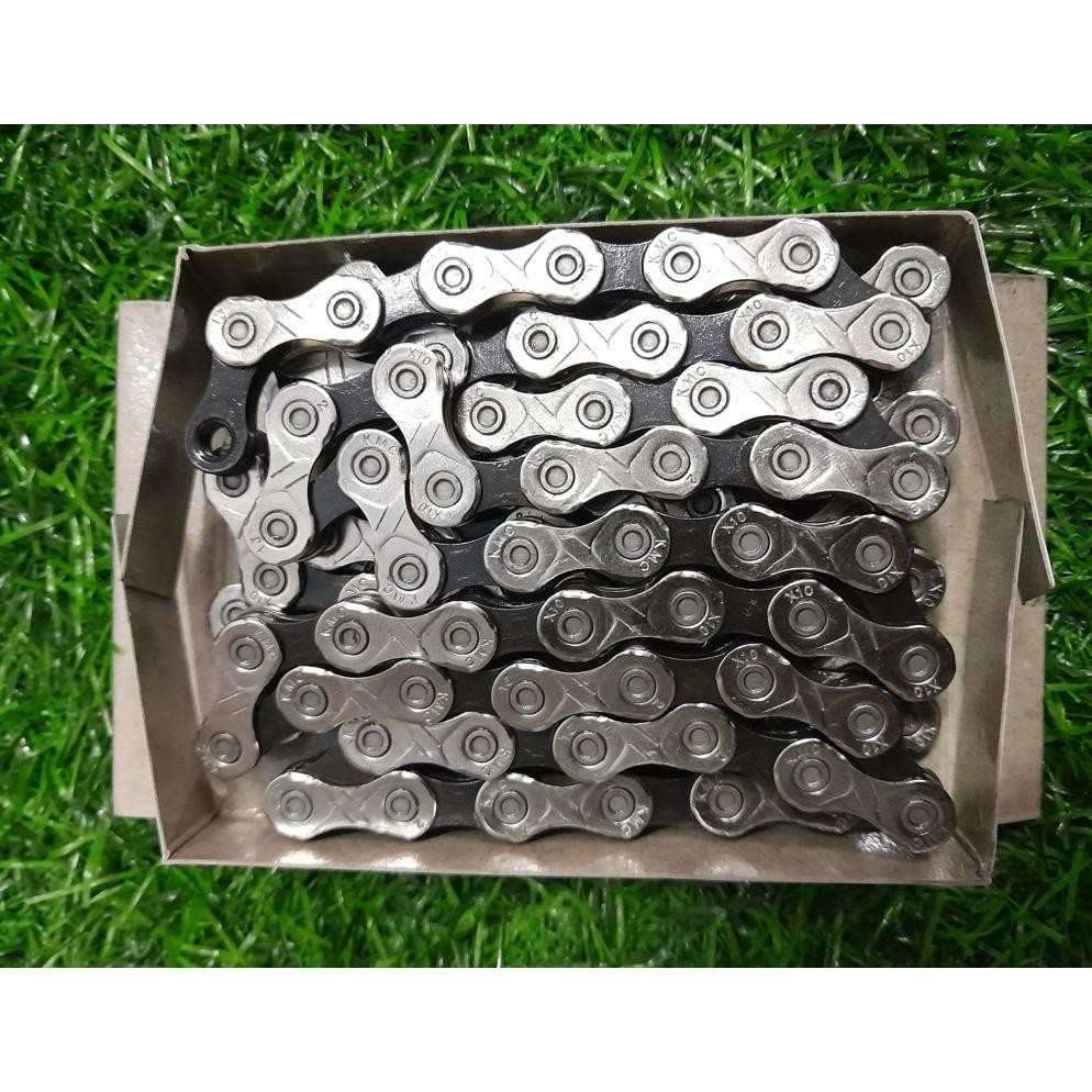 Original CHAIN / RANTAI POLYGON 10 Speed 126L SILVER sepeda MTB / sepeda lipat / roadbike