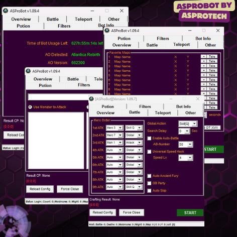 Bot Atlantica Online All Server