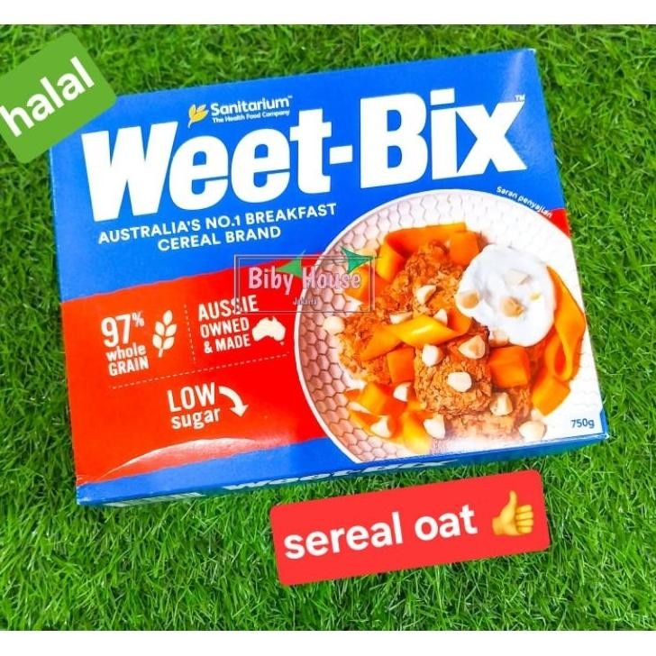 

Weet Bix Cereal Weetbix Sanitarium Sereal Oat 750 Gr Ter