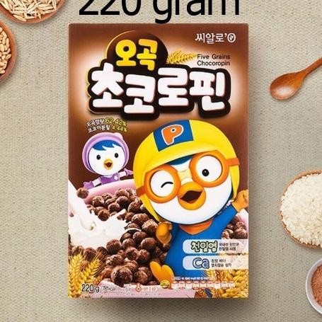 

Pororo Five Grains Chocoropin Cereal Sereal 220G 220 Gram