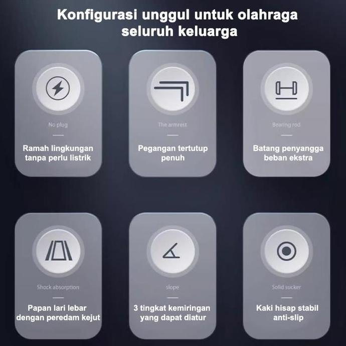 NEW - Treadmill Manual/Treadmill Lipat /alat olahraga/Treadmill incline/treatmill alat olahraga